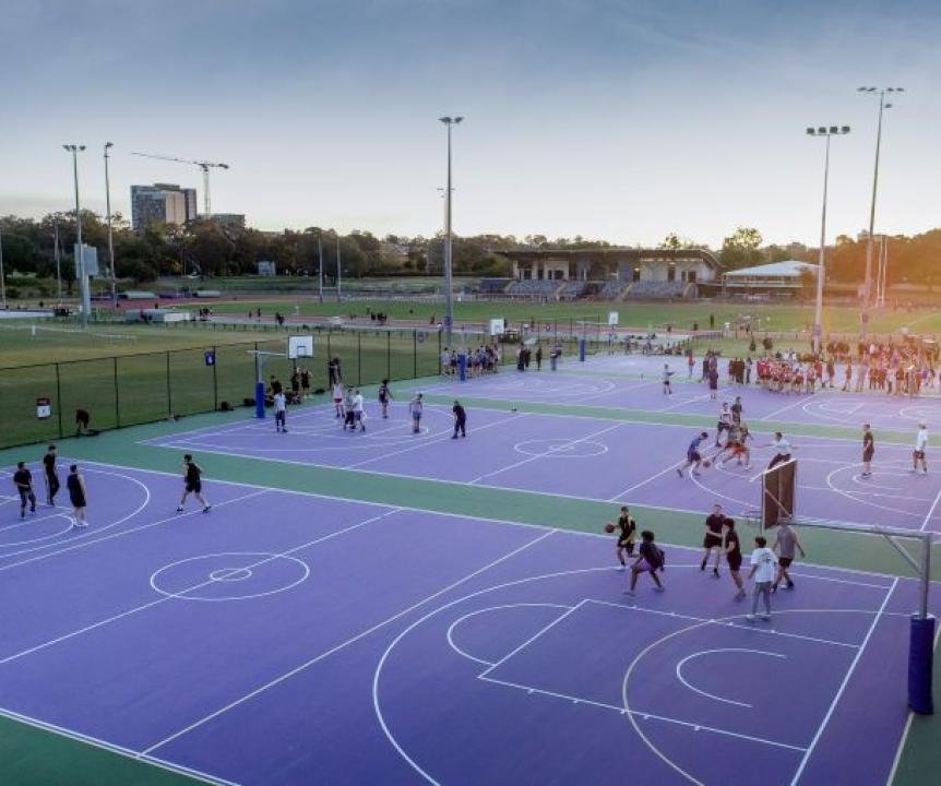 UQ basketball courts