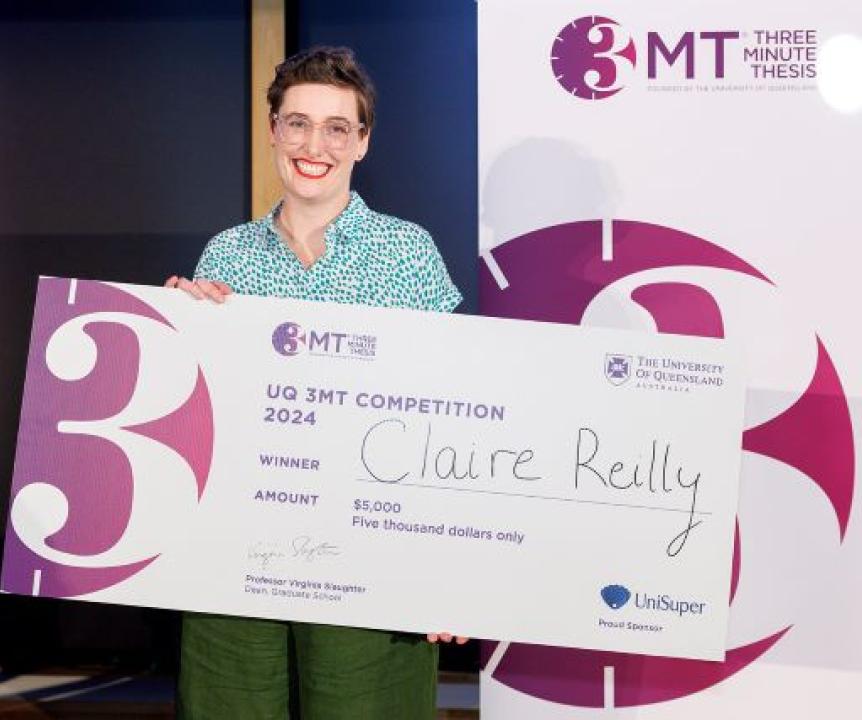 UQ 3MT 2024 Winner