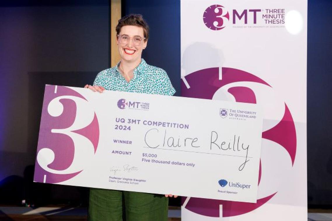 UQ 3MT 2024 Winner